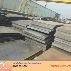 Thép tấm 12ly x 2000 x 6000