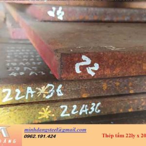 Thép tấm 22ly x 2000 x 6000