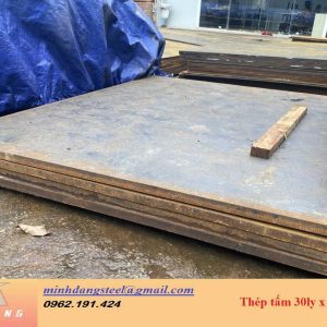 Thép tấm 30ly x 2000 x 6000