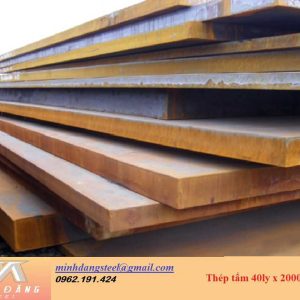 Thép tấm 40ly x 2000 x 6000