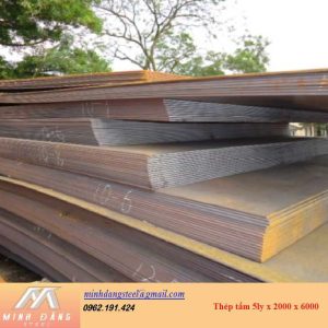Thép tấm 5ly x 2000 x 6000
