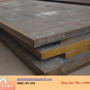 Thép tấm 70ly x 2000 x 6000