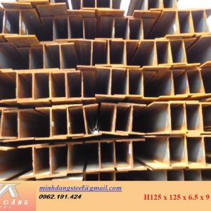 Thép H125 x 125 x 6.5 x 9 x 12000