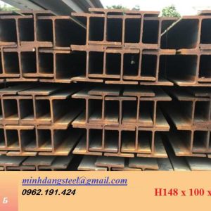 Thép H148 x 100 x 6 x 9 x 12000