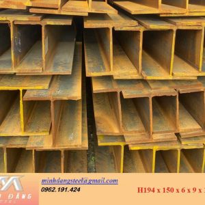 Thép H194 x 150 x 6 x 9 x 12000