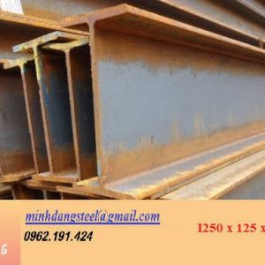 Thép hình I250x125x6x9x12000