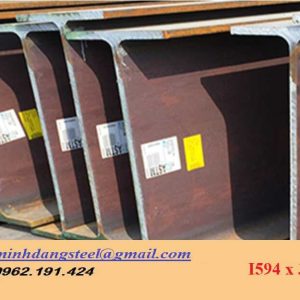 Thép hình I594x302x14x23x12000