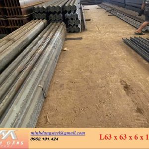 Thép góc L63 x 63 x 6 x 12000