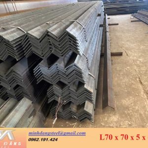 Thép góc L70 x 70 x 5 x 6000