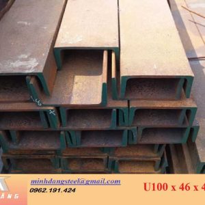 Thép hình U100x46x4.5x6000