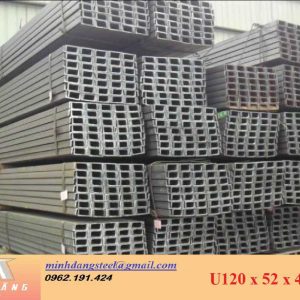 Thép hình U120x52x4.8x6000