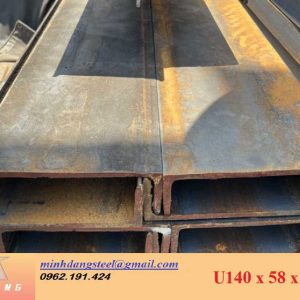 Thép hình U140x58x4.9x6000