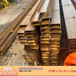 Thép hình U180x74x5.1x12000