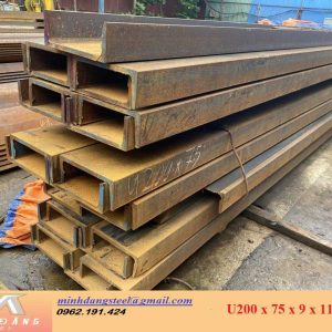 Thép hình U200x75x9x11x12000