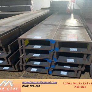 Thép hình U200x90x8x13.5x12000