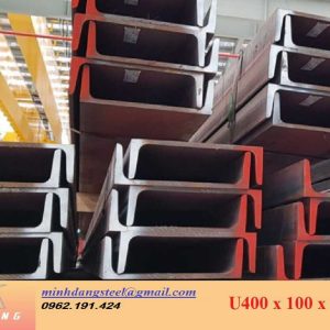 Thép hình U400x100x10.5x12000