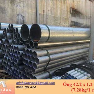 Thép ống 42.2 x 1.2 x 6000