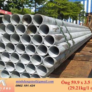 Thép ống 59.9 x 3.5 x 6000